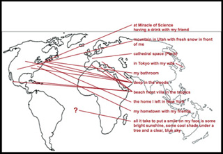 Reach out and map someone.