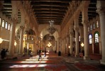 Hypostyle Hall of the Mosque of the Umayyad, Damascus. 