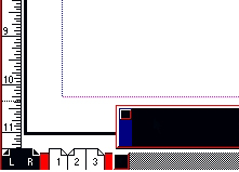 Formatting the master pages in Pagemaker.