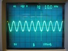 An intact sine wave.