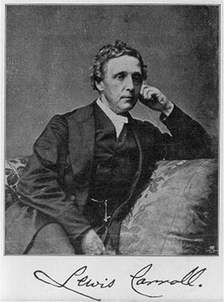 Lewis Carroll portrait.