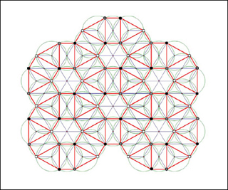 Brane tiling for complex cone over third del-Pezzo surface.